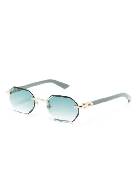 Buy Cartier Gradient Lenses Metal Sunglasses With Crypto