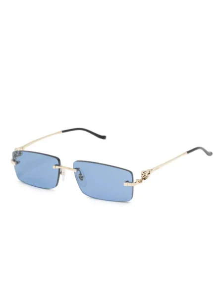 Buy Cartier Rectangle Frame Sunglasses With Crypto