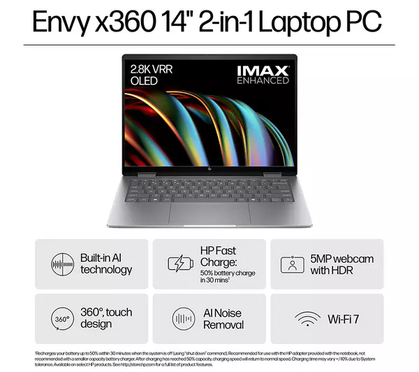 HP Envy x360 14 14" 2 in 1 Laptop