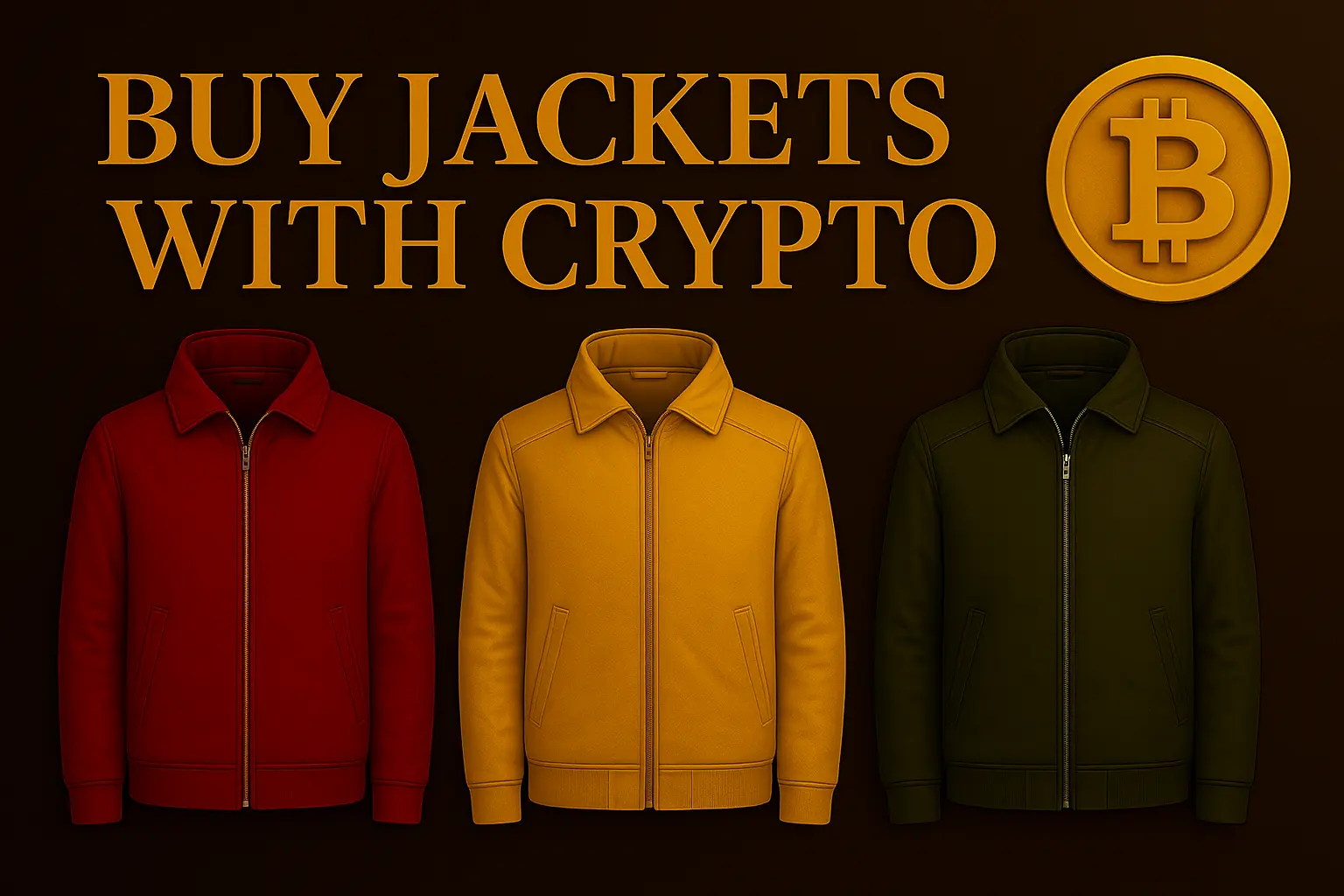 Buy Jackets With Crypto