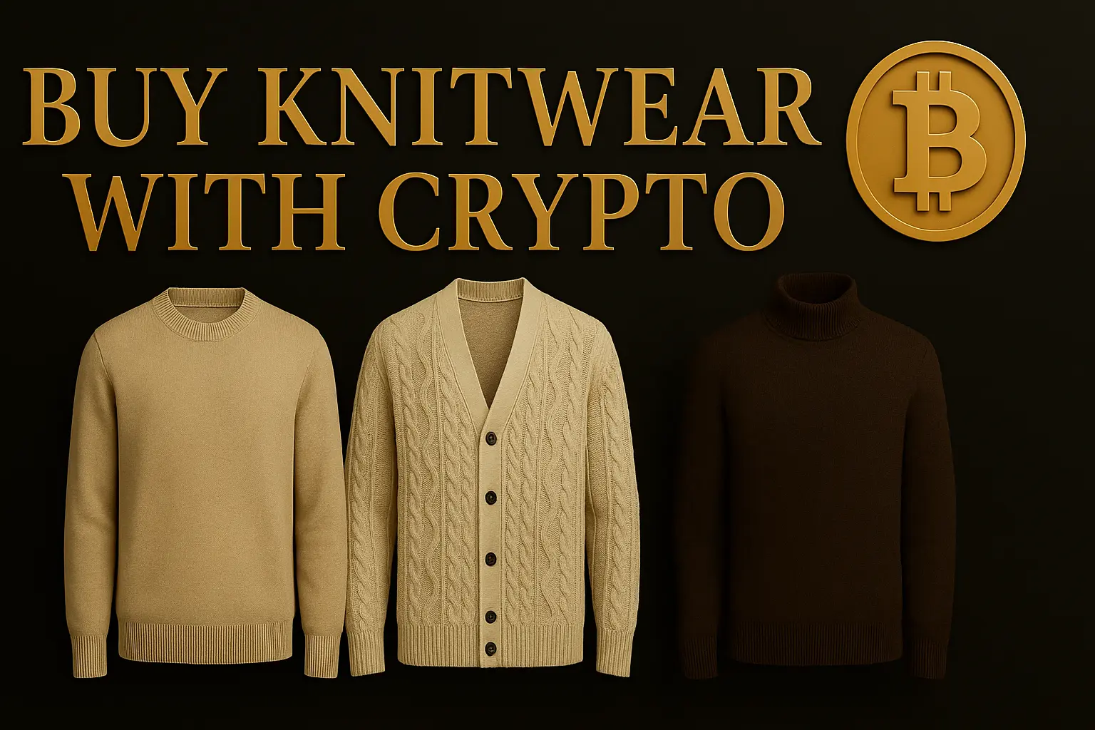 Buy Knitwear With Crypto