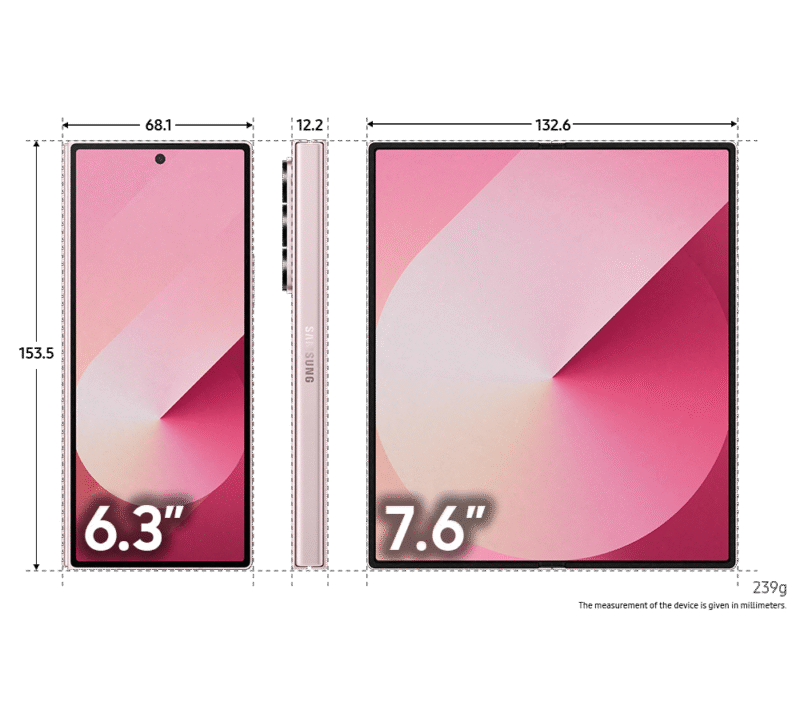 Samsung Galaxy Z Fold6 Smartphone