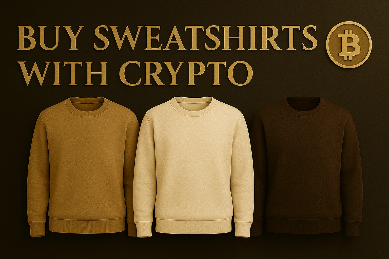 Buy Sweatshirts With Crypto