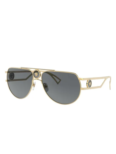 Buy Versace Medusa Pilot Frame Sunglasses With Crypto