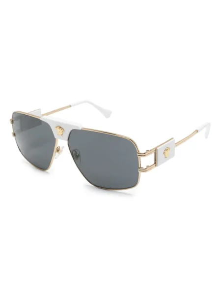Buy Versace Pilot Frame Tinted Sunglasses With Crypto